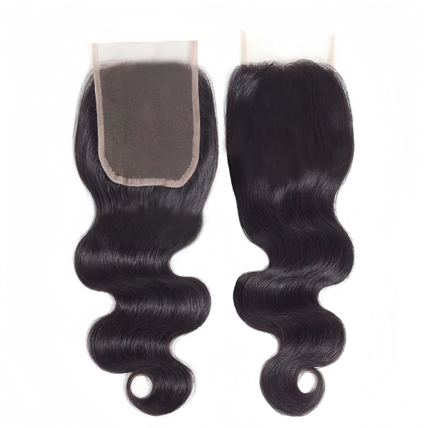 Burmese Hair 3 Bundles With  Closure Body Wave Human Hair - Image 2