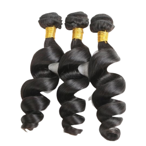 3 Bundles Loose Wave  Human Raw Hair