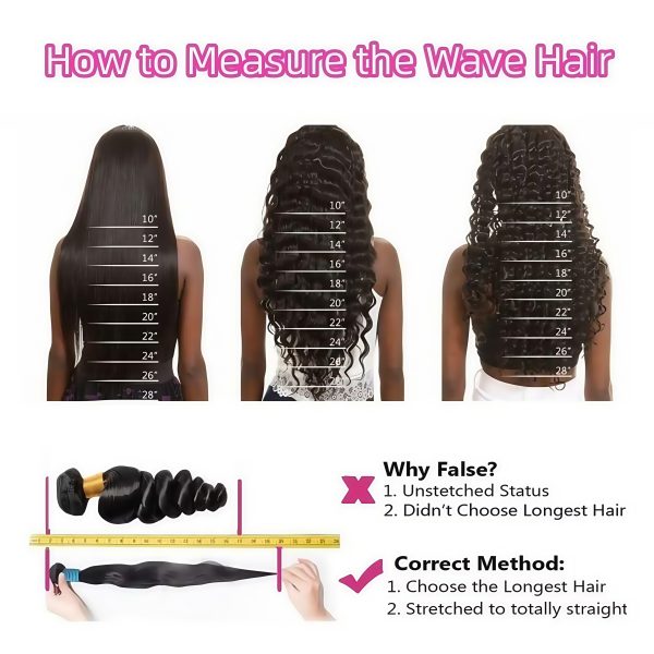 3 Bundles Loose Wave  Human Raw Hair - Image 4
