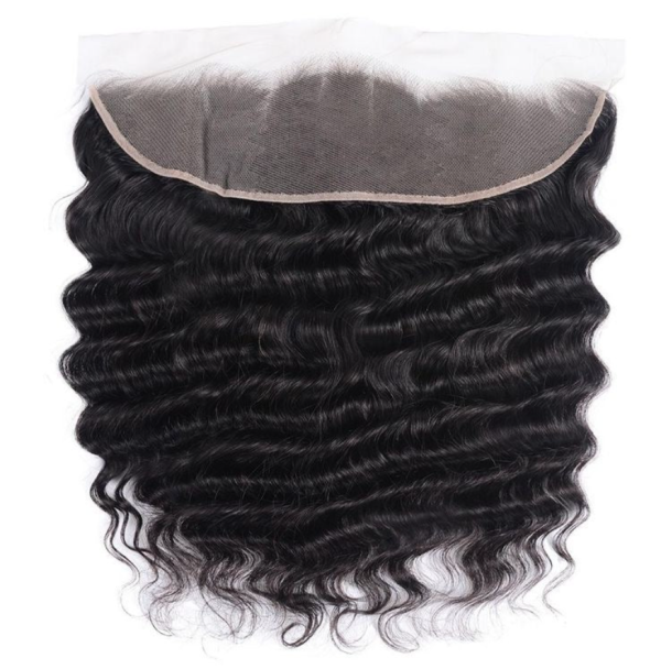 Burmese Hair 3 Bundles With Frontal Deep Wave Human Virgin Hair - Image 2