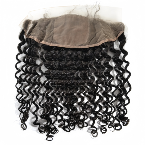 13x6 HD Lace Frontal Curly Virgin Human Hair - Image 2