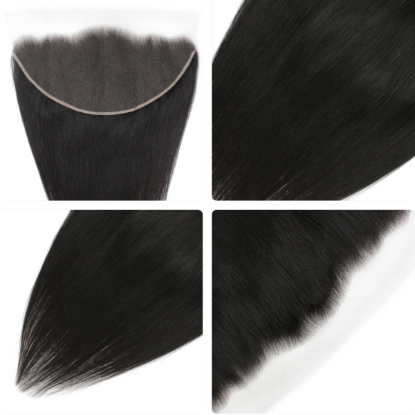 13x6 HD Lace Frontal Straight Virgin Human Hair - Image 2