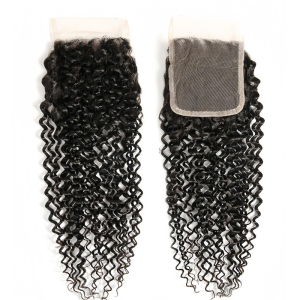 4x4 HD Lace Closure Curly Virgin Human Hair